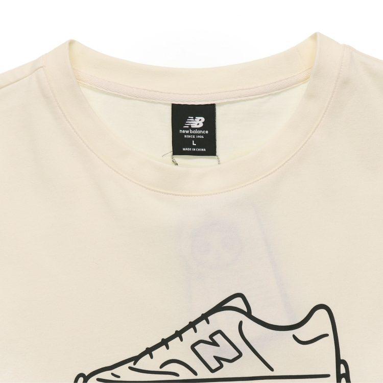 New Balance X Noritake Collection T Shirt Unisex Ivory White AMT02376-IV