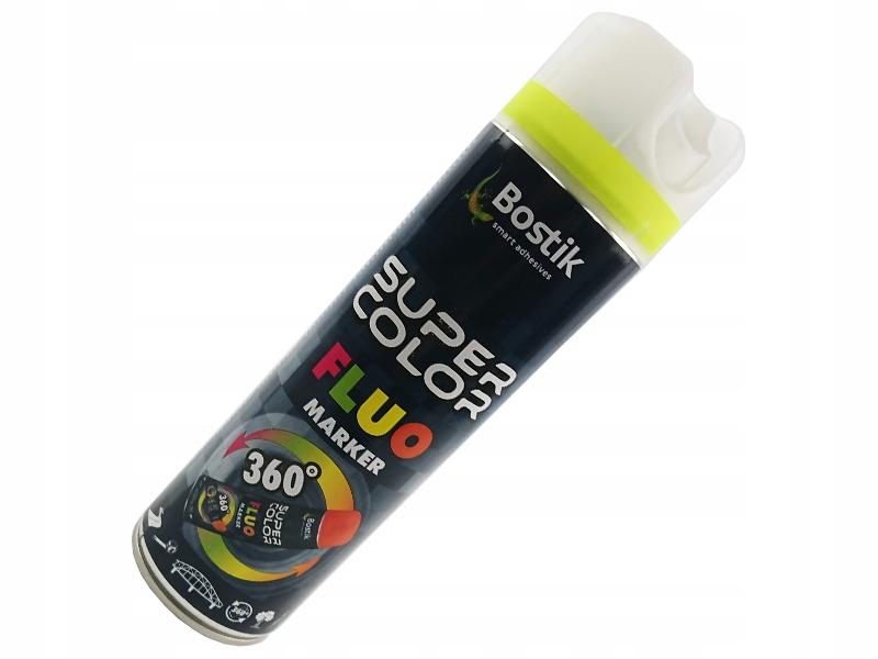 Bostik Super Color Universal Spray Paint Fluorescent