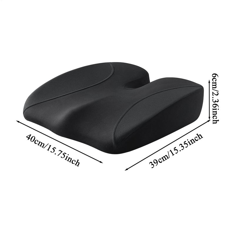 Memory Foam Seat Cushion Comfort Ergonomic Butt Pillow In-car Supplies Automotive Accessory For Bleachers Dining Offices Gaming