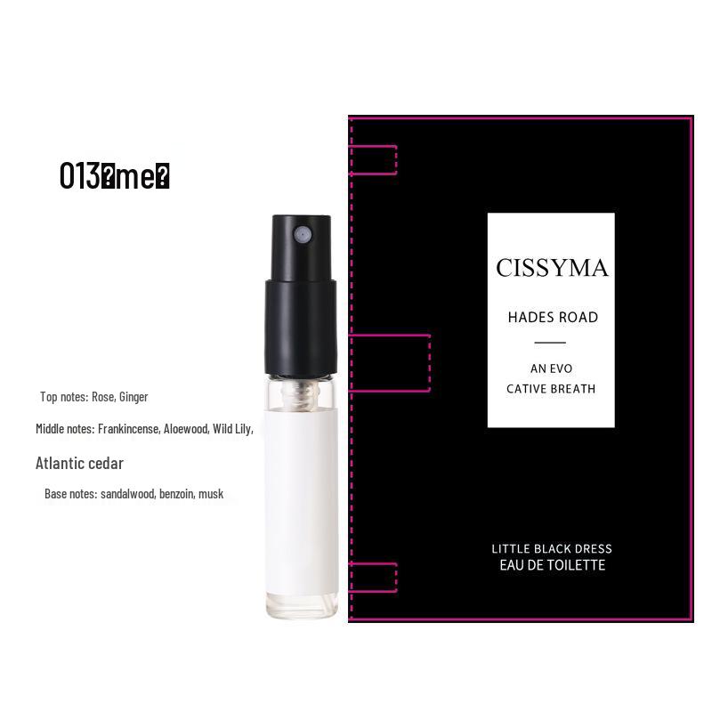 3ml Women's Light Fragrance Sample Card - Long-Lasting Q Version Spray, Men's Gift