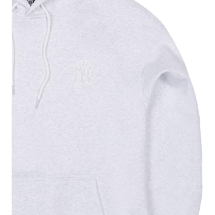 New Era Logo Printed Pullover Sweatshirt Unisex sweatshirt Gray 13546486