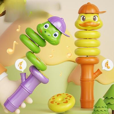 Whistling Twisting Snake Toy Stress Relieving Puzzle Swinging Rotating Small Snake Stress Relieving Children's Toy