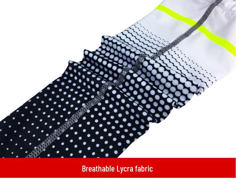 Unisex Summer Cycling Arm Sleeves: Sun Protection Ice Silk for Outdoor Sports QX007