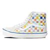 Vans Sk8 Colorful Checkerboard Fabric Leather Casual High-Top Skate Shoes Unisex Sneakers Beige VN0A5KRIAVZ