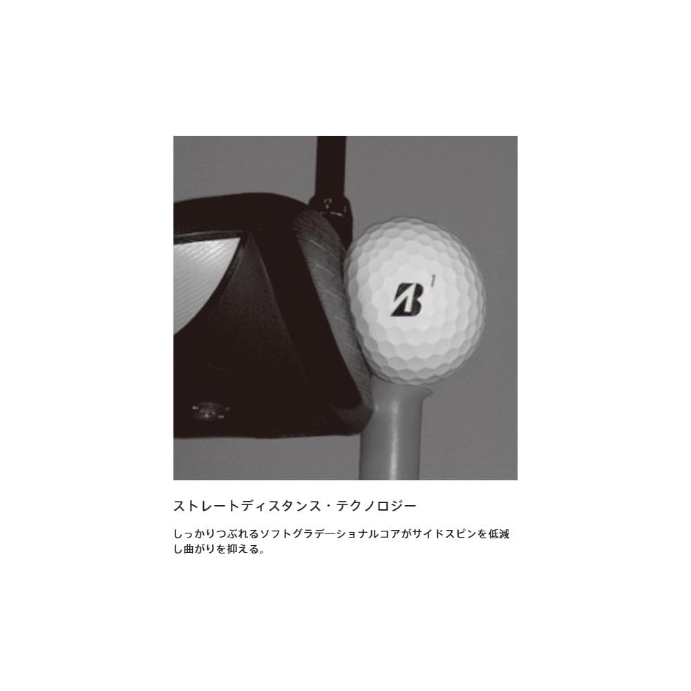 Bridgestone Golf Balls Super Straight 2025 Model 12 Pack Yellow