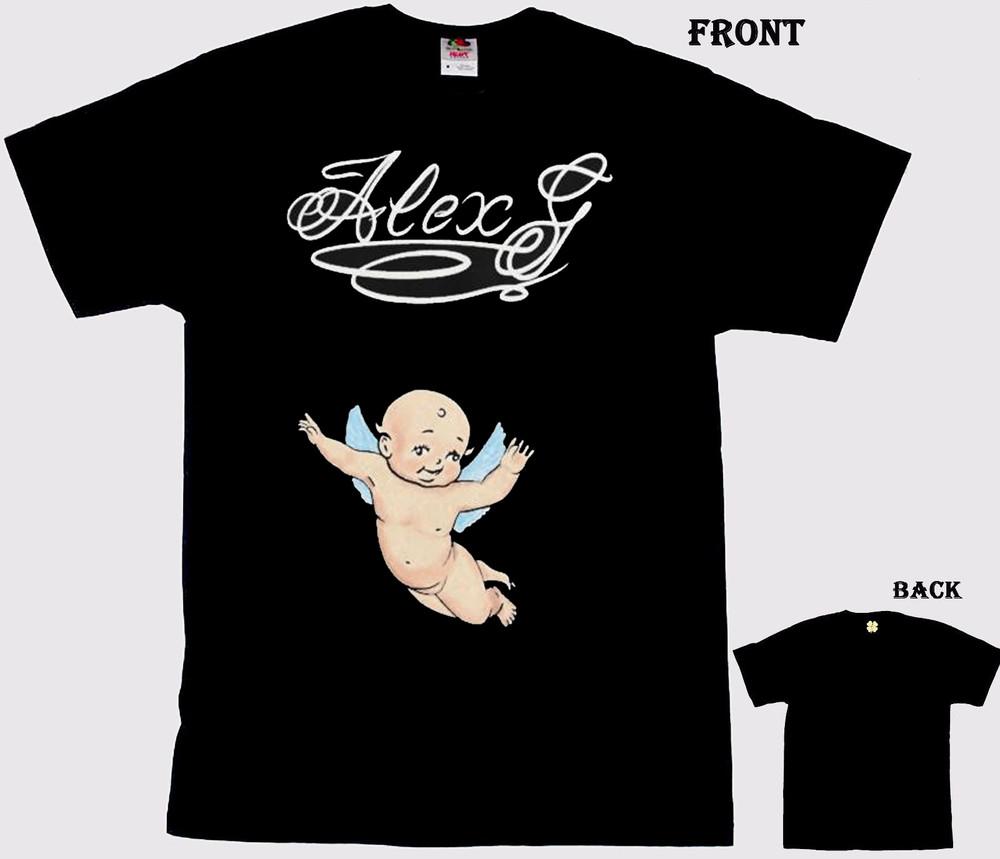 

Винтажные футболки Alex G Angel Подарок Фанату Короткий рукав от S до 5XL NZ095 Унисекс Футболка XXL