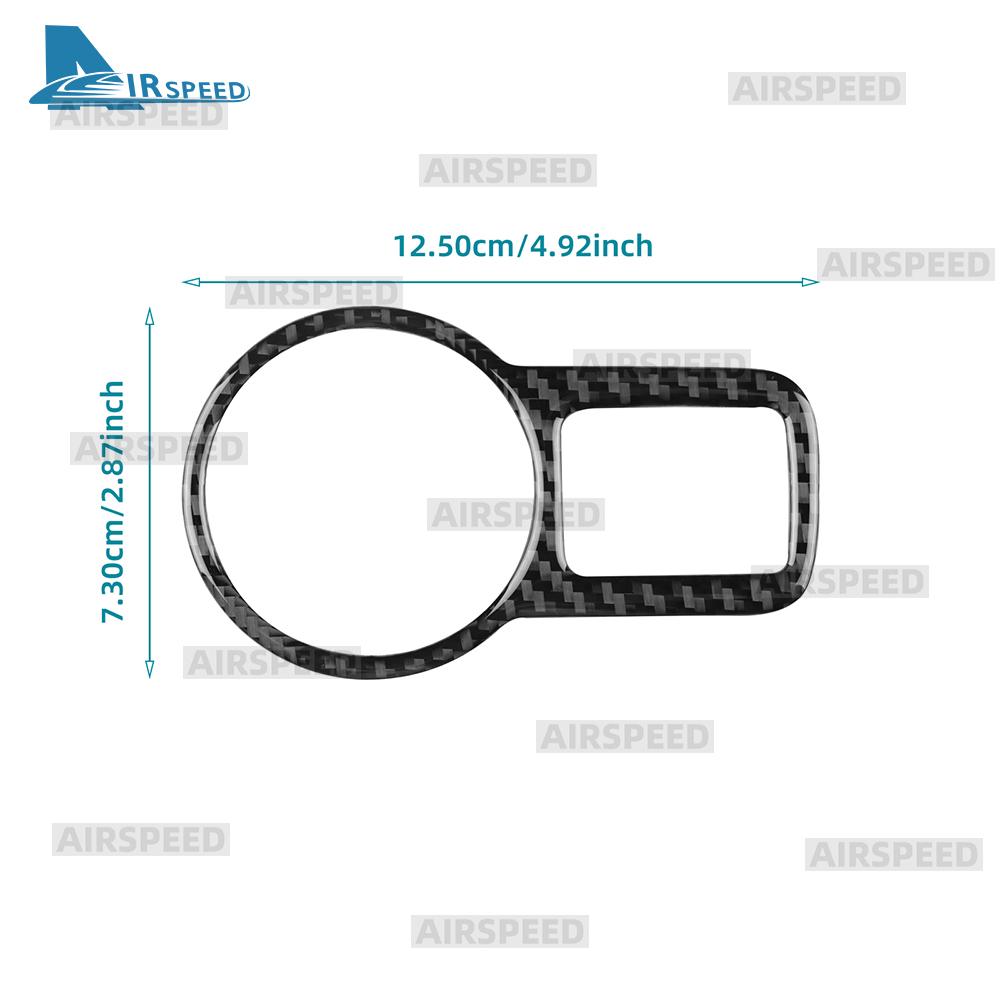 Real Soft Carbon Fiber Sticker For Volkswagen VW Polo MK5 6R 2010 2011 2012 2013 2014 LHD RHD Car Headlight Switch Interior Trim