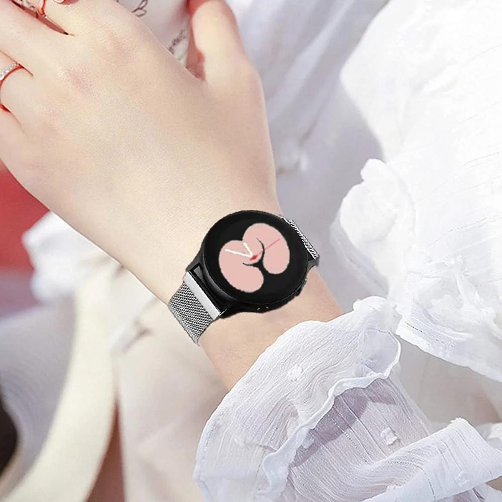 22mm 20mm Milanese Metal Strap for Amazfit GTR 4/Balance 2 Samsung Watch 7 6 5 4 Active Bracelet for Huawei Watch 5/GT5/GT6 46mm