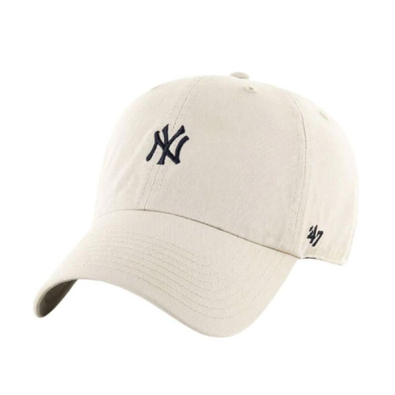 47 BRAND Hat Ball Cap NY Small Logo B-BSRNR17GWS-NT B-BSRNR17GWS-NT