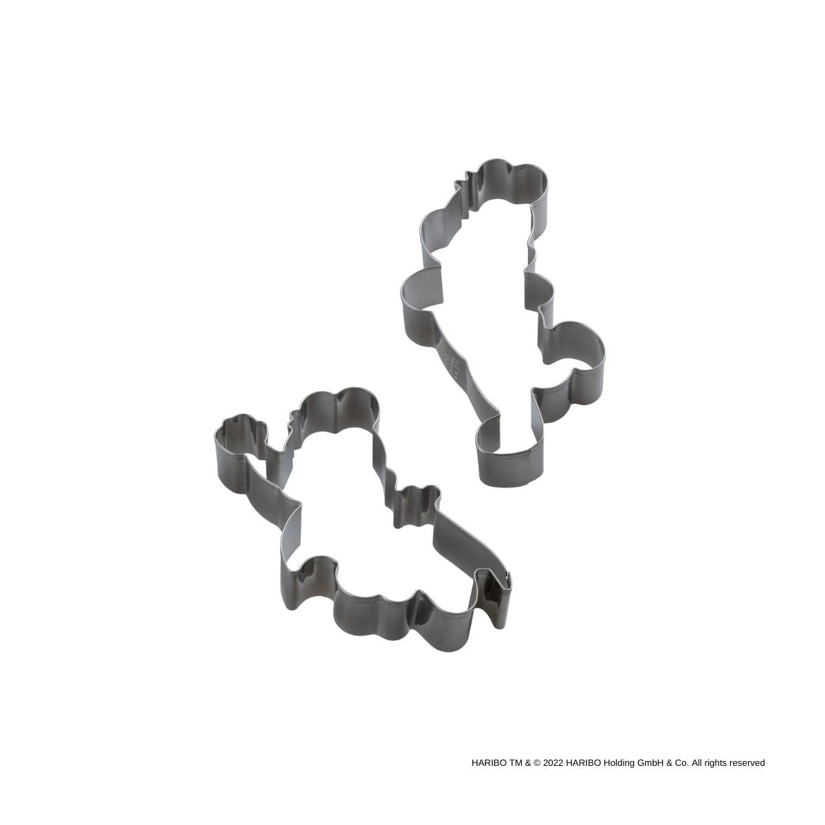 

Набор из 2 формочек для печенья из нержавеющей стали Zenker Haribo с золотым плюшевым мишкой, арт.. 46512