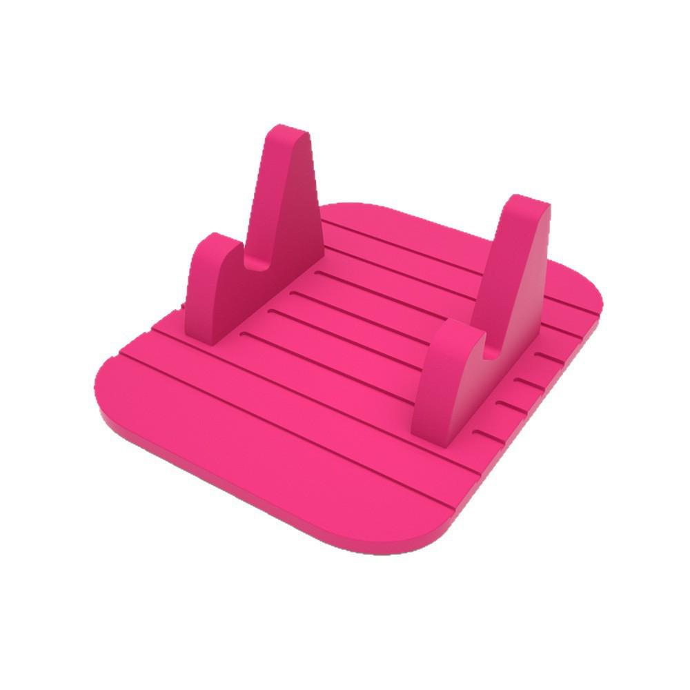 Silicone Non-Slip Car & Desktop Phone Holder красный