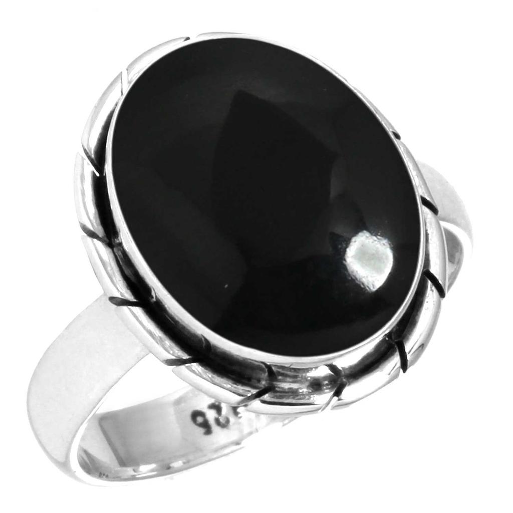 925 Sterling Silver Ring Women Gemstone Handmade Jewelry Anniversary Gift Amber Amethyst Black Onyx Carnelian Garnet Quartz Green Onyx Gold Stone Boho
