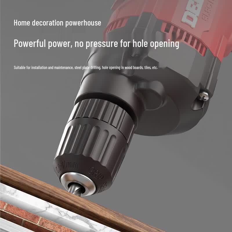 DELIXI 710W Multifunctional Electric Drill CN plug (adapter included)