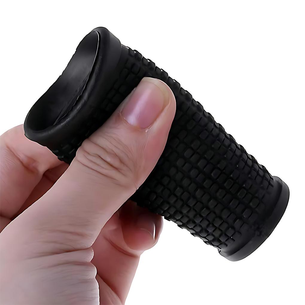Ergonomically Designed Rubber Bicycle Handle Grip Safety with Non-Slip Surface Wide Compatibility Bike Handlebar Grips