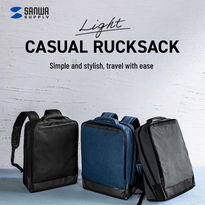 SANWA BAG-BFBP2BK Business Laptop Backpack