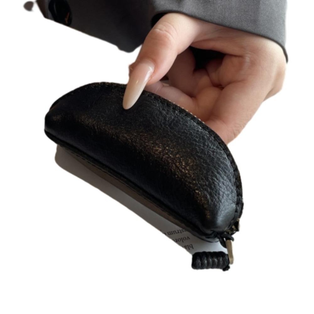 Multifunctional Car Key Bag Genuine Leather Keychain Holder Protection Cover Mini Storage Bag  Home