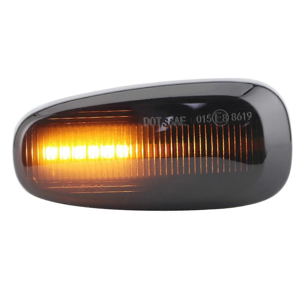 Car modification Side Marker Fender Turn Signal Light for Opel Astra 1999?2005 Smoky Color