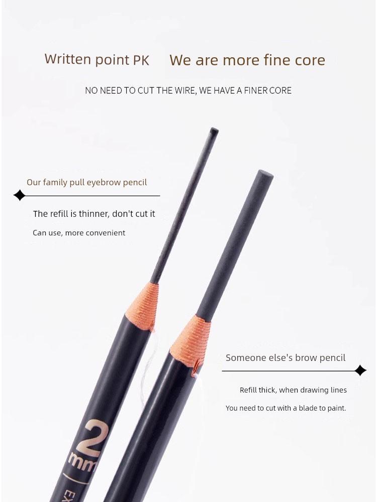 Line Drawing Eyebrow Pencil Hard Knife Suitable for Novice Bean Bag Waterproof for Swimming Only Light Color Classy Boys Big Brand