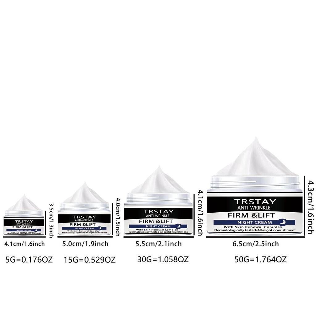 Cremă hidratantă de noapte antirid cu retinol pentru repararea rapidă a ridurilor