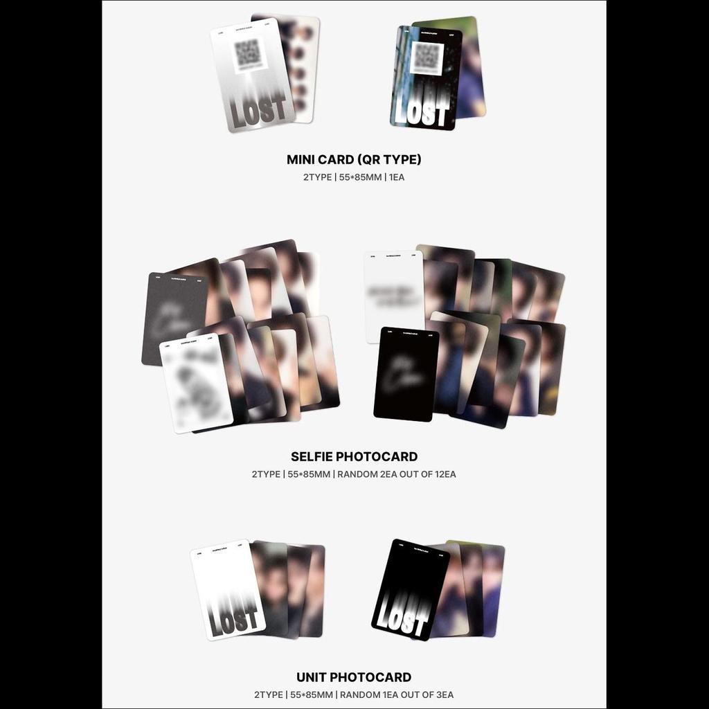 [Pre-order] LUN8 [LOST] META (DAY Ver./ LIGHT Ver.) / 2nd SINGLE ALBUM