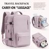 Expansion Travel Backpack for Women Men Airline Cabin Backpack Laptop Backpack, Backpack Carry On Luggage Weekend Bag for Women