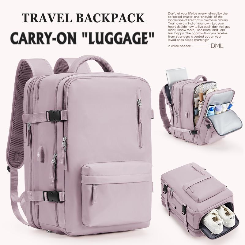 Expansion Travel Backpack for Women Men Airline Cabin Backpack Laptop Backpack, Backpack Carry On Luggage Weekend Bag for Women