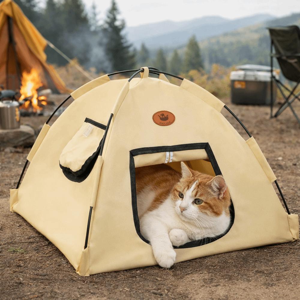 Faltbares Haustiernest Zelt Stabile Haustierbett Zelt Kratzfeste Haustierbox Outdoor