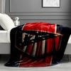 Coperta con Stampa Atletico Madrid - Morbida e Confortevole, per Camera da Letto, Viaggio, Divano, Decorazione per la Casa - Regalo di Compleanno o Natale per un Amico
