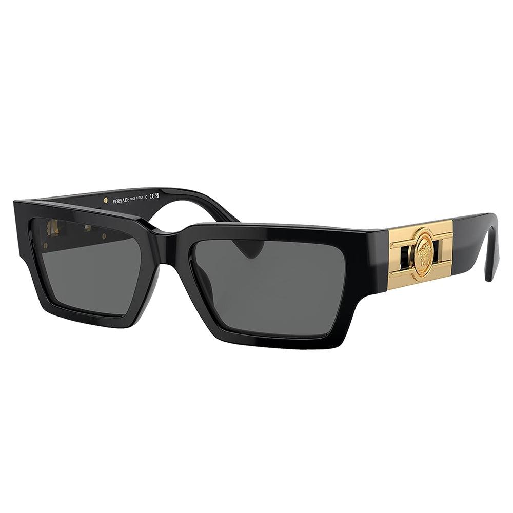 

Versace Iconic Ve 4459 Gb1 87 54mm Unisex Rectangle Sunglasses Black
