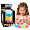 Schylling Needoh Tortul Păcii Senzorial Nice-Sicle Cub Squishy pentru Ameliorarea Stresului Obiect Strivibil Anti-Anxietate Pentru Concentrare Populația ADHD
