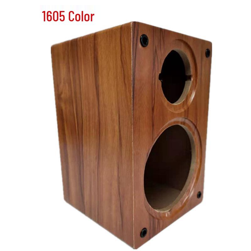 Wooden Bookshelf Speaker Cabinet for 4-10-Inch Horn Speakers: DIY Two-Way Empty Bass Cabinet