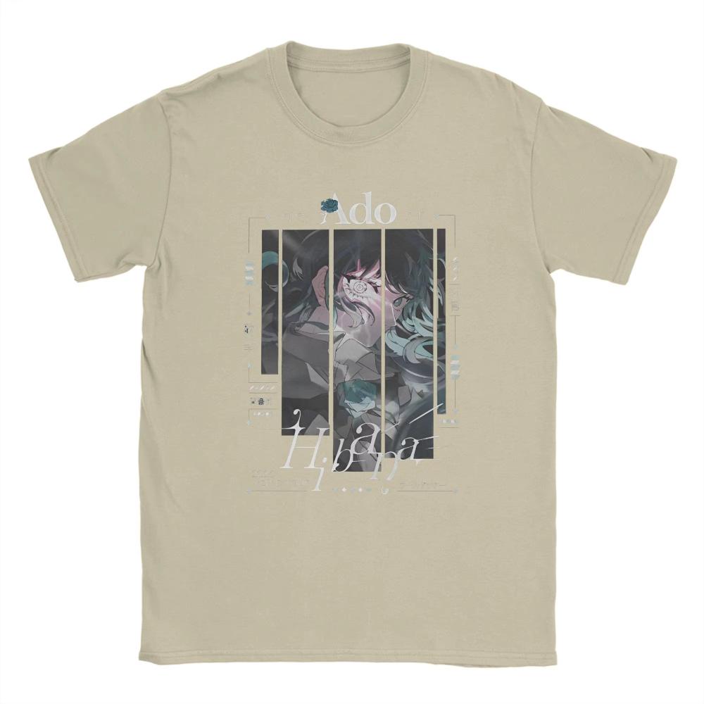 All Seasons Ado WORLD TOUR 2026 Hibana Mens and Womens Printed T Shirt for Unisex Cotton Tshirt Short Sleeve Fashion Clothing
