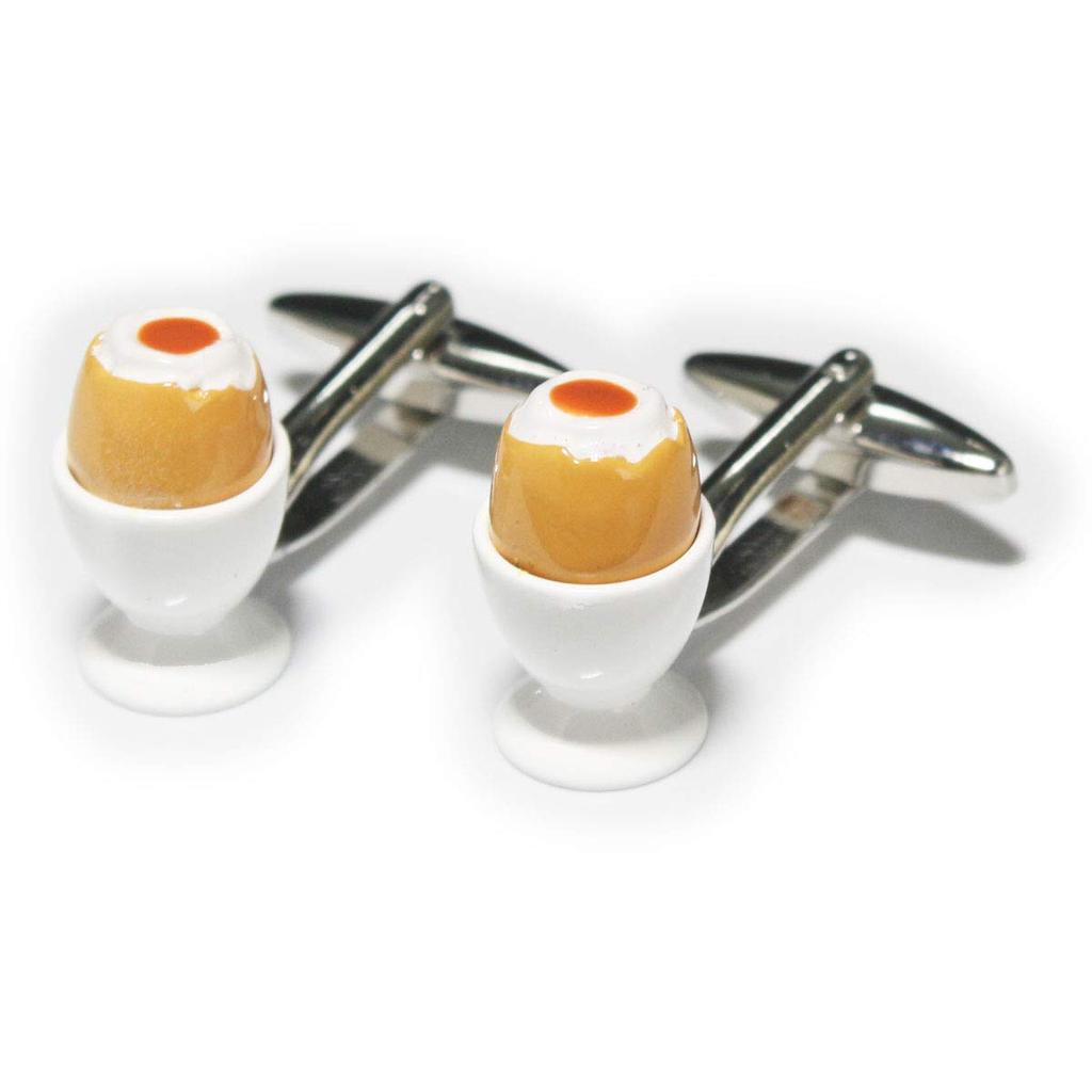 Kamakura Cufflinks Workshop Boiled Egg Cufflinks Cf1145