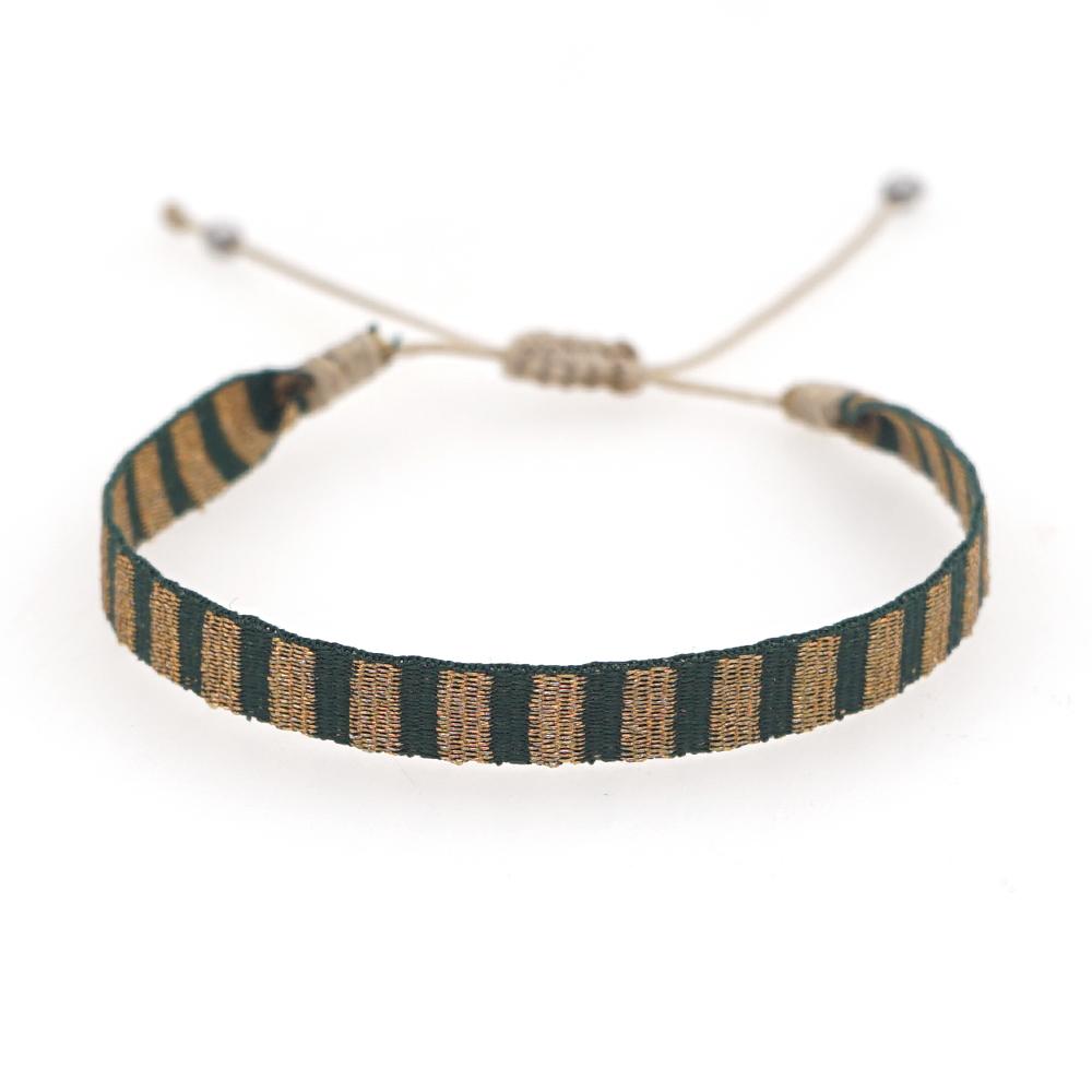 Easter New Boho Handmade Braided Bracelets For Women Pattern Friendship Rope Bracelet Vintage Colombia Weave Jewelry Textile