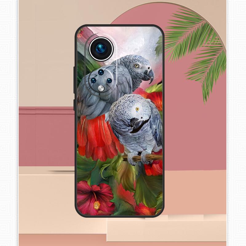Animal Parrot Birds Case For Honor Magic 5 6 7 8 Pro Honor 400 Lite 200 X9c X9b X9a X8b X8a X8c 50 70 90 Cover