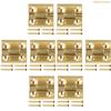 K1AE Accuracy Metal Hinges Strong & Reliable Small Hinges 8pcs for Fine Woodworking