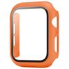Tempered Glass+Cover For Apple Watch Case Series 9 8 7 6 5 se Screen Protector Film For IWatch 45mm 44mm 40mm 41mm Accessories