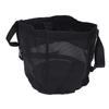 Horse Hay Feeding Bag with Adjustable Neck Strap Spill Proof Nylon Mesh Feed Bucket for Cattle Sheep