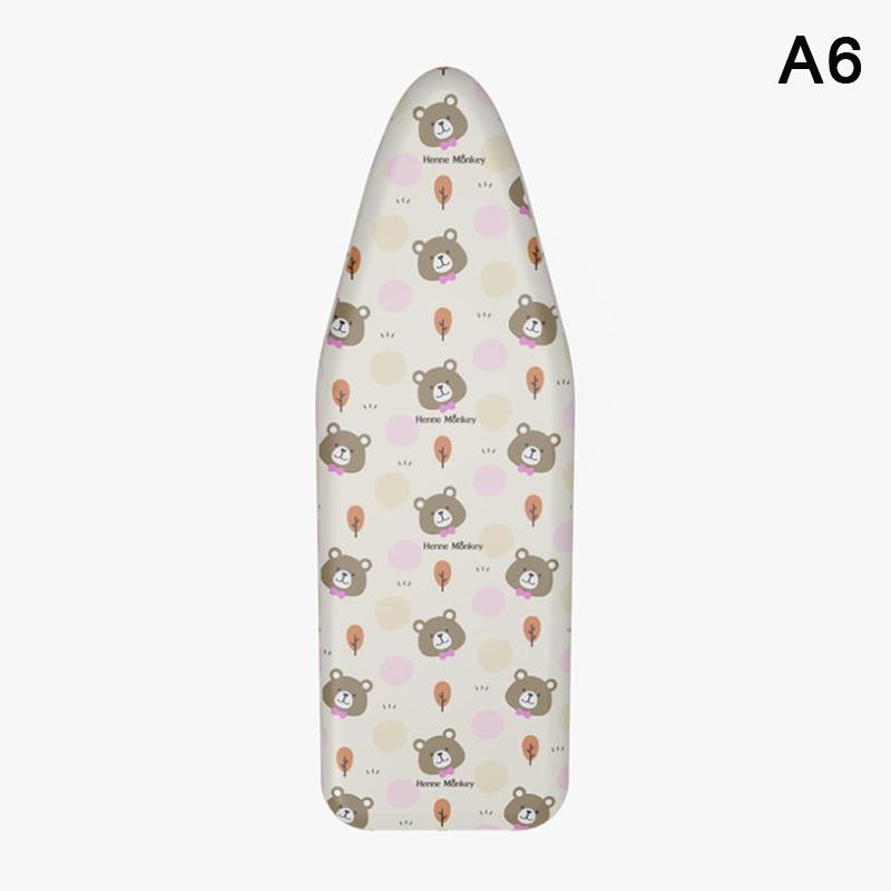 

Міцна тканина для прасувальної дошки, термостійкий декоративний чохол для прасувальної дошки з квітковим дизайном та тваринами, універсальне приладдя для прання