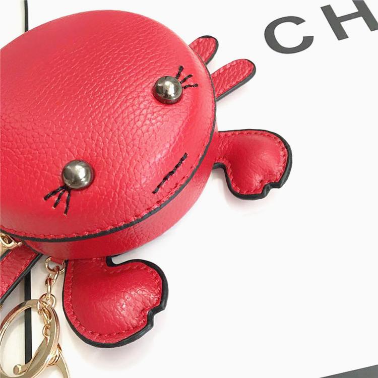 New Fashion Woman Small Crab Coin Purse Girl Pendant Lipstick Bag Casual Student Clutch Card Holder Cute Trend Handbag