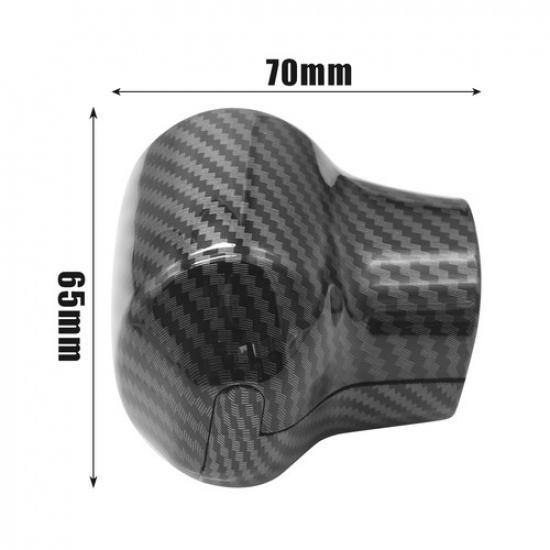 Carbon Fiber ABS Gear Shift Knob Head Cover Trim For Toyota Sienna -2025
