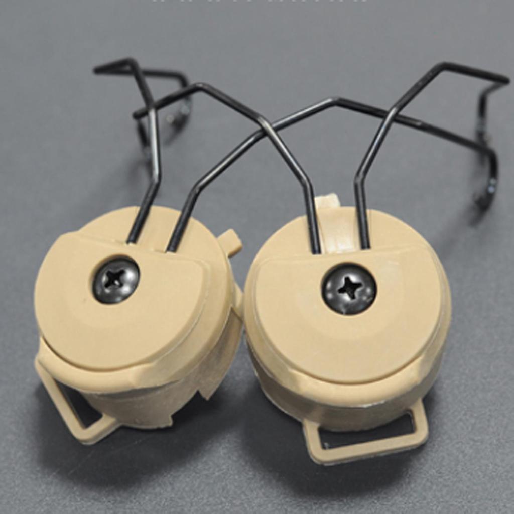 Tactical Helmet Rail Mount for Peltor MSA Sordin Headsets