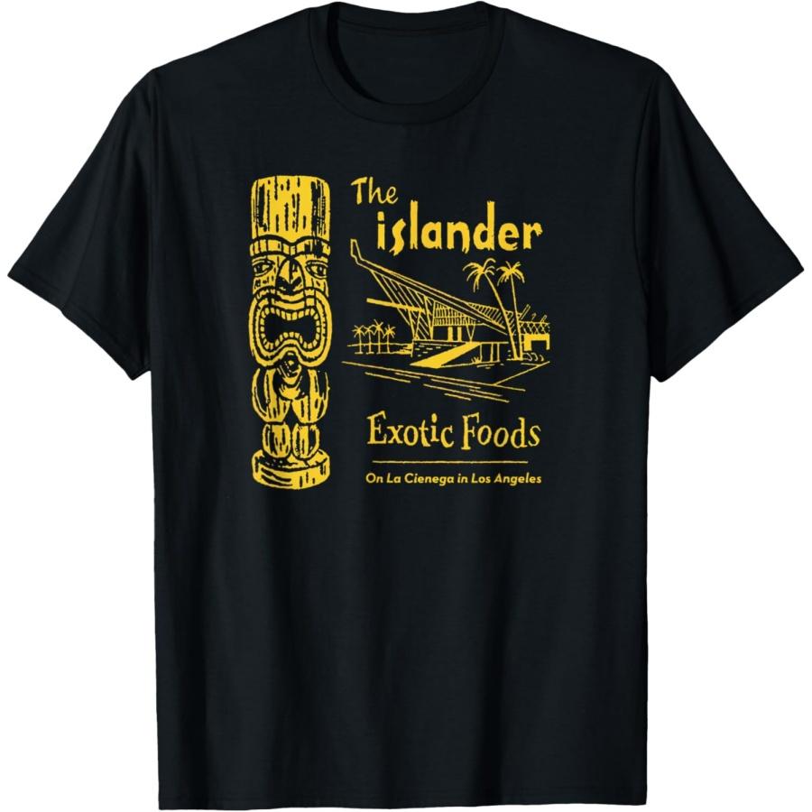 The Islander Tiki Bar Los Angeles Retro Vintage T-Shirt S