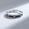Adjustable Starlight Punk Ring Stainless Steel Comfort Fit Jewelry for Women And Men Daily Wear Gift Idea