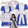 Alice Madness Returns Cosplay Costume Girls Dress Anime Party Halloween Outfit