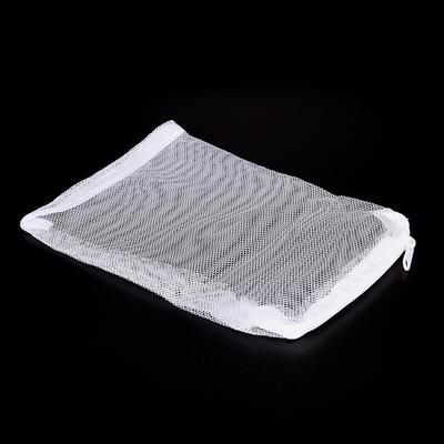 10 Pezzi Sacchetti per Media Filtranti 20 X 15Cm Riutilizzabili Acquario Vasca per Pesci Laghetto Rete Sacchetto a Maglia
