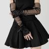 Sheer Fingerless Gloves Lace Ruffle Lolita Gloves Harajuku Mesh Gloves