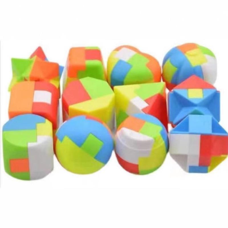 Christmas Advent Calendar Gifts Box Fun Puzzle Challenges Toy Educational Stress Reliever Toys For Adults Kids Xmas Gift