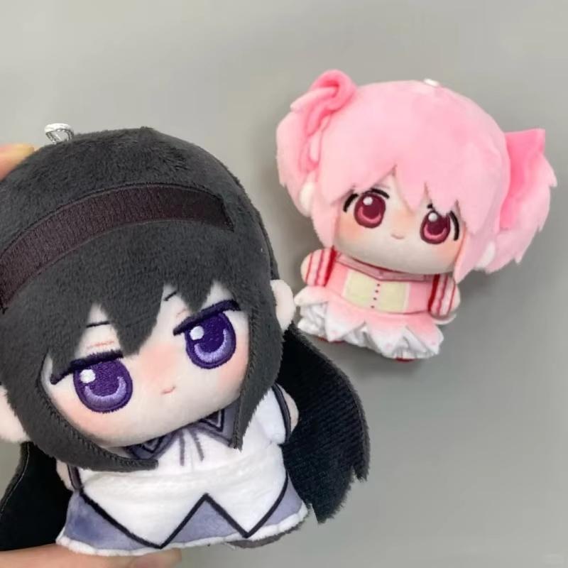Anime Kaname Madoka Plush Toy Kawaii Kaname Madoka Akemi Homura Doll Anime Peripheral Room Decoration Toy Girl Birthday Gifts