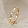 14K Gold Filled Zircon Ring Personalized Handmade Band Ring Minimalism Jewelry Tarnish Resistant Jewelry Boho Women Ring